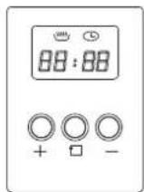 Euromaid F54CW - Digital Timer with 3 buttons - 1