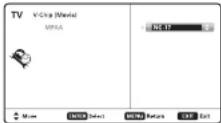 SANYO DP46812 - ADJUSTING THE V-CHIP RATINGS - 2