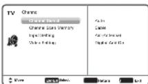 SANYO DP46812 - Channel Search - 1