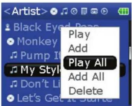 Black Eyed Pears Monkey Pump It My Style Don't Li Let's Get It Starte Play Add Play All Add All Delete