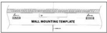 WALL MOUNTING TEMPLATE