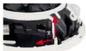 Mobotix MX-D15Di-Sec-Pano - Connecting the MiniUSB Cable - 4