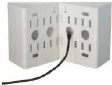 Mobotix MX-D15Di-Sec-Pano - Mounting to the Corner of a Building - 2