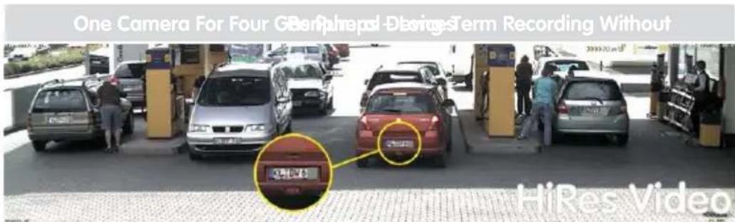 One Camera For Four G-Perpap-Device-Term Recording Without HiRes Video