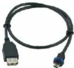 Mobotix MX-D15Di-Sec-Pano - MiniUSB Cable to USB A Socket - 1