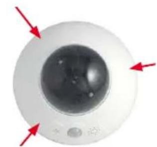Mobotix MX-D15Di-Sec-Pano - Connecting the MiniUSB Cable - 1