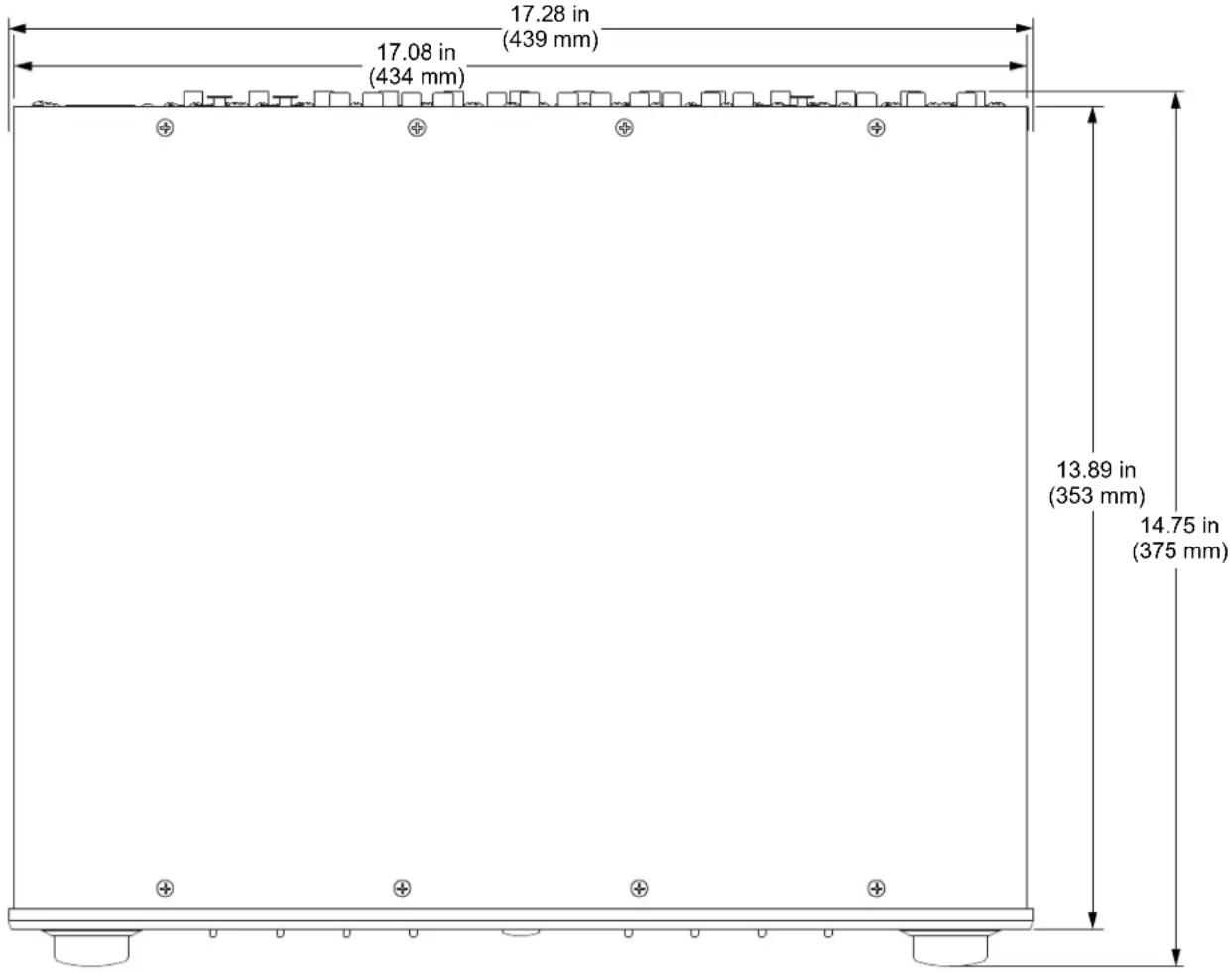 Crestron PROCISE PSPHD - Physical Description - 3