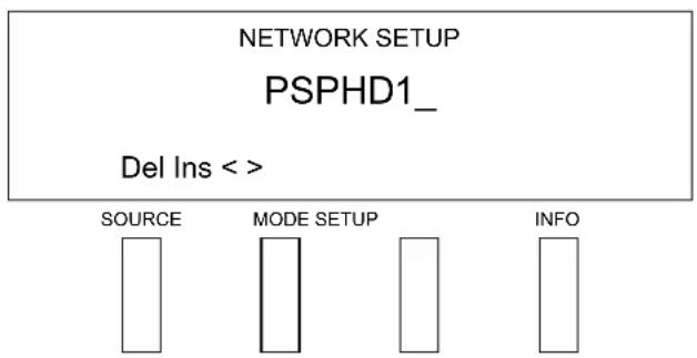 Crestron PROCISE PSPHD - Hostname - 1