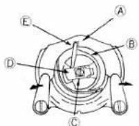 White W870 - PLACING BOBBIN CASE IN SHUTTLE - 4