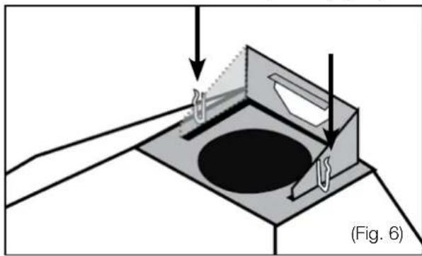 SIRIUS SL22 900B - CANOPY RANGEHOOD INSTALLATION - ONBOARD MOTOR - 9