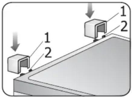 ZANUSSI ZFU 325 WO - PRIPRAVLJANJE ZA UPORABO - 1