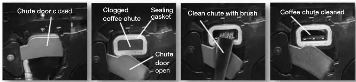 Capresso CoffeeTEAM PRO Plus 487.05 - For cleaning, please follow this sequence: - 1