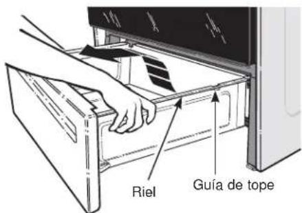 Riel Guía de tope