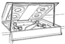 Crosley XB258DMWW - Estufa Elevable - 1