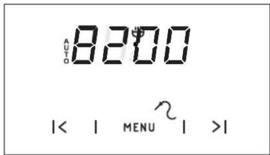 AUTO 8200 |< | MENU >|