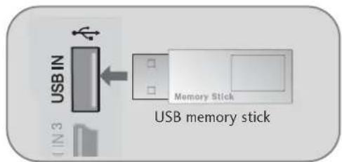 LG 47LG60FR - Menghubungkan perangkat USB - 1