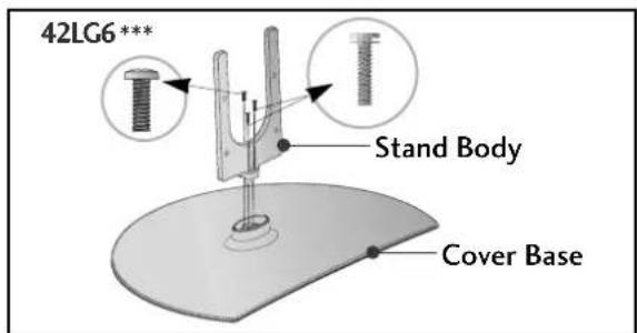 42LG6*** Stand Body Cover Base