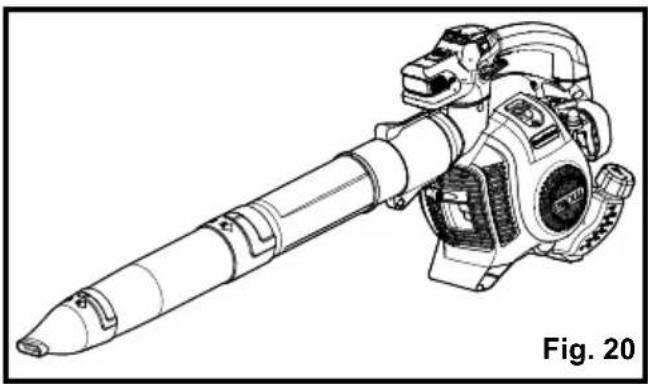 LawnMaster NPTBL26A - USAR LA BOQUILLA CONCENTRADORA (Consulte la Figura 20) - 1