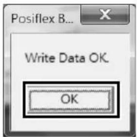Posiflex B... Write Data OK OK