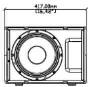 Martin Audio SXCF118 - Technical Drawing - 4