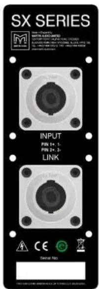 SX SERIES Input PIN 1+, 1- PIN 2+, 2- LINK Serial No. CE ©