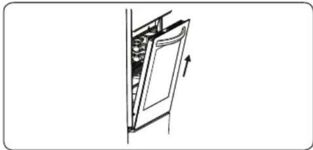 ASPES AHE1200CB - Removal of the Oven Door - 3