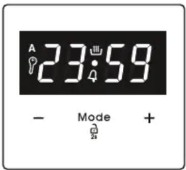 A 23:59 - Mode +
