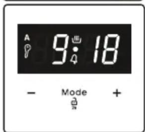 ASPES AHE1200CB - Ajuste do tempo do aviso sonoro - 6