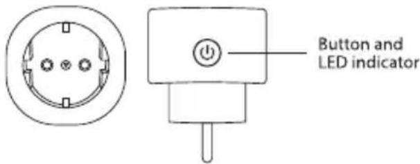 Button and LED indicator