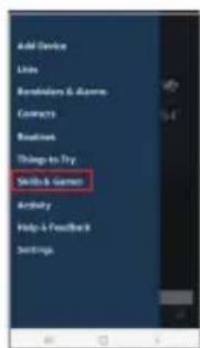 Add Device Links Reminders & Answers Contacts Realizes Things to Try Skills & Games Activity Help a Feedback Settings