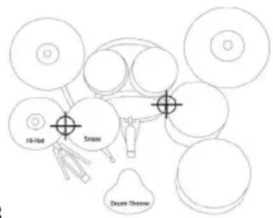 H-Hat Snate Drum Chrome