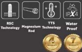 HAIER ES15VS1 - HAIER WATER HEATERS COME WITH SHOCK PROOF TECHNOLOGY TO ENSURE YOUR LIFE SAFETY. - 68