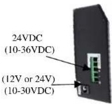 24VDC (10-36VDC) (12V or 24V) (10-30VDC)