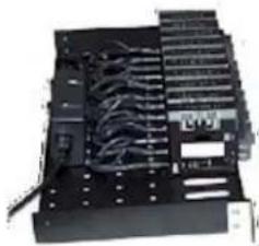 Black Box LBH600A-P-12 - LH1505-RACK-1-9V and LH1505-RACK-2-9V for Rack Mounting Media Edges - 1