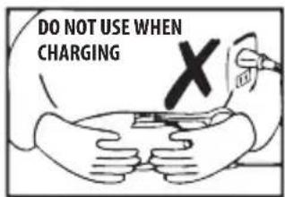 DO NOT USE WHEN CHARGING