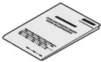 Scanned image of a document with visible text and symbols, likely a form or template label.