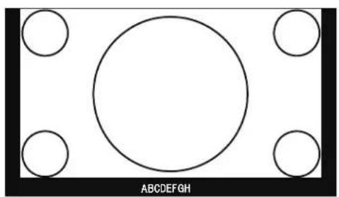 Simple diagram with a circle centered on four surrounding circles, labeled 'ABCDEFGHIJKLMNOPQRSTUVWXYZ' at the bottom (no text or symbols within the diagram itself)