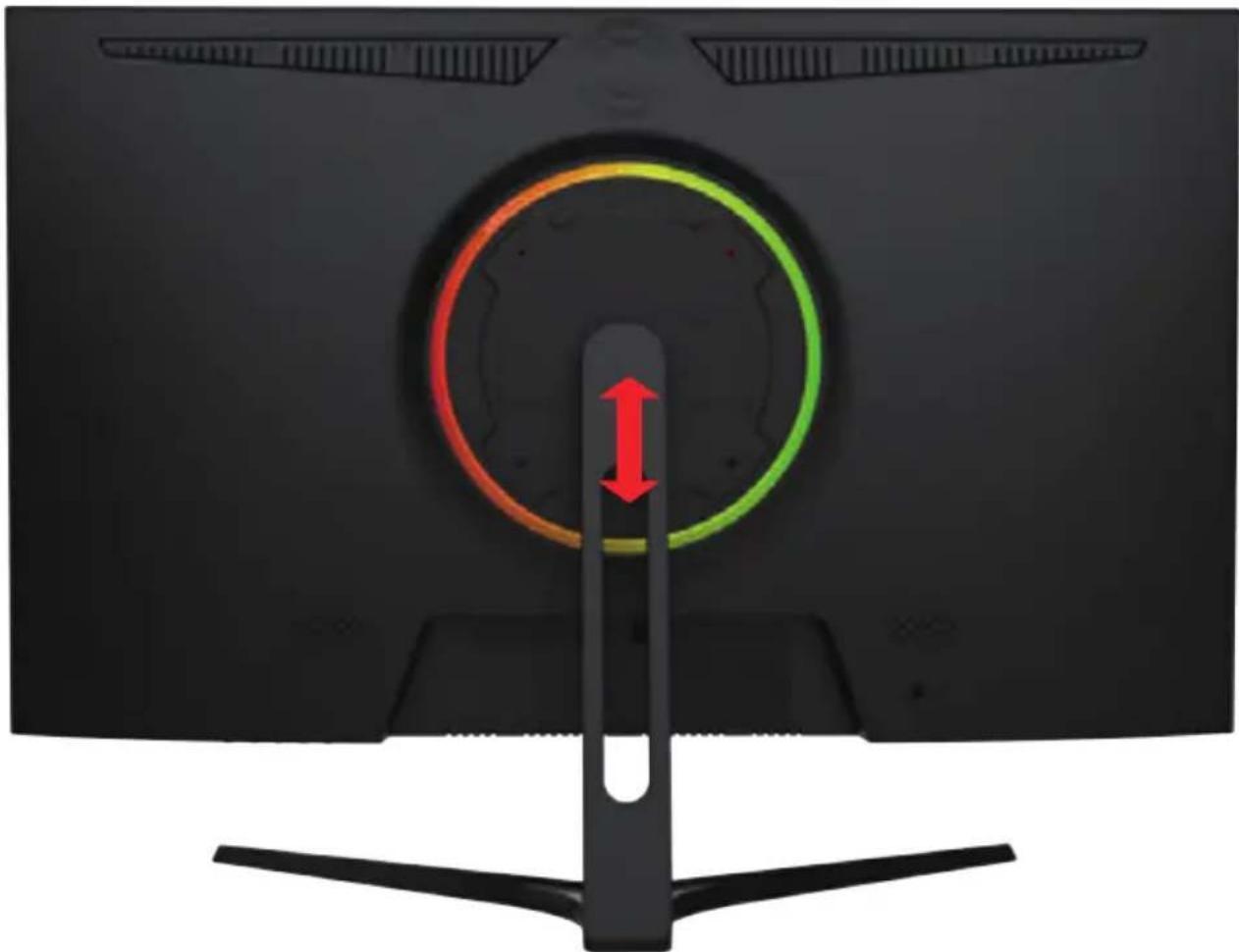 Element EM3FGAB27BS - Installing the Monitor Stand Assembly - 2