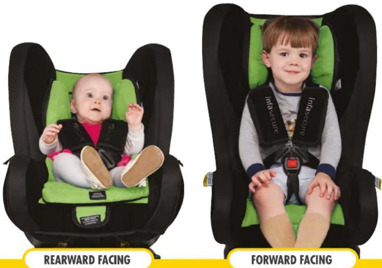 InfaSecure Kompressor 4 Astra CS8313 - Convertible Car Seat - 1