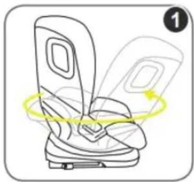 Chipolino Next Gen - INSTALLATION FOR CATEGORY i-SIZE Universal ISOFIX - 1