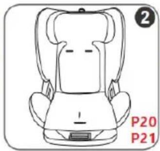 Chipolino Next Gen - REMOVAL AND PLACING THE SEAT COVER - 2