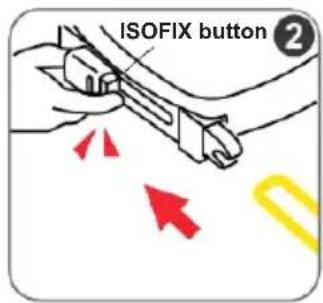 ISOFIX button 2