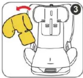 Chipolino Next Gen - REMOVAL AND PLACING THE SEAT COVER - 3
