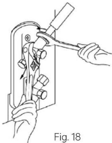 Becken BAC4256 - ! USE UMA CHAVE INGLESA PARA SEGURAR O CORPO PRINCIPAL DA VÁLVULA - 1