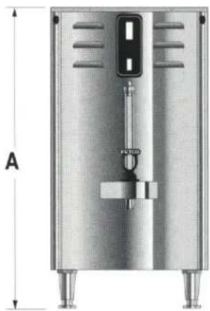 Fetco HWB-15 - Dimensions - 2