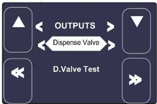 Fetco TBS-2121XTS - EXAMPLE: Calibrate DISPENSE VALVE - 1