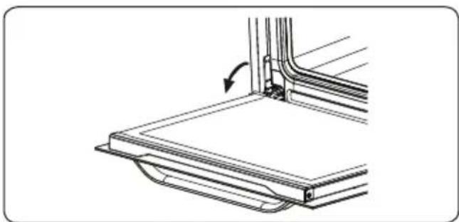 VOX HWSLT7315B - Removal of the Oven Door - 1