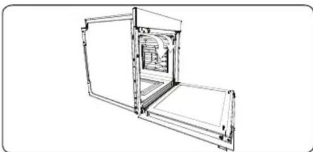 VOX HWSLT7315B - Hot Air Shield System in Built-in Ovens - 1