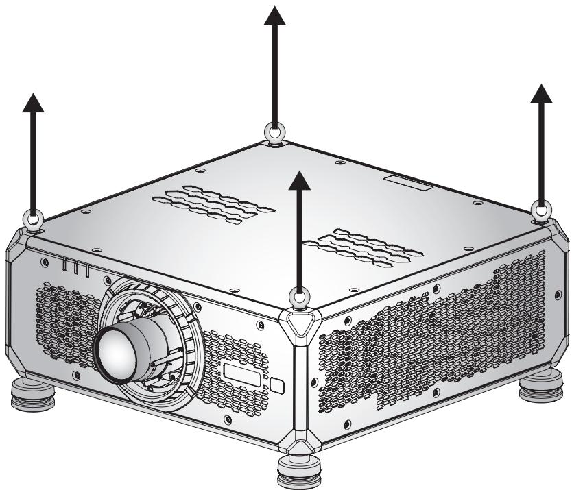 OPTOMA ZU1700 - Système de pose - 1
