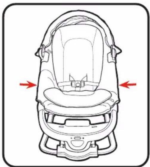GRACO Pack 'n Play Rock 'n Grow - - Usar El Interruptor De La Vibración - 3